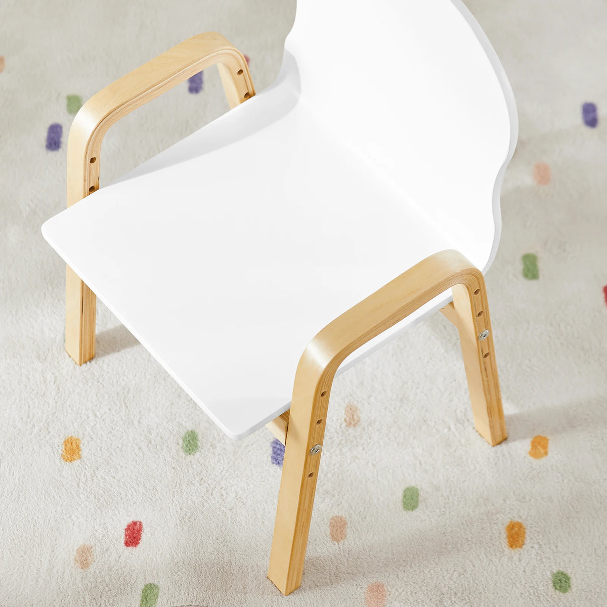 2er-Set höhenverstellbare Kinderstühle mit Armlehnen Lilla Kids