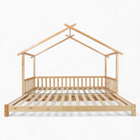 Ausziehbares Kinder-Hausbett aus Holz Lilla Kids