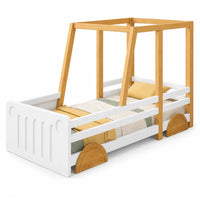 Autobett für Kinder aus Kiefer 90x200 Lilla Kids