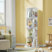 Drehbares Kinderbücherregal 360° in Weiß Lilla Kids