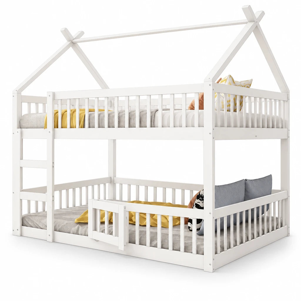 Familien-Hochbett mit Stauraumtreppe Lilla Kids
