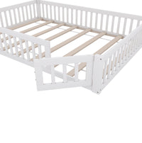 Gepolstertes Kinderbett in Kaminform 140x200 Lilla Kids
