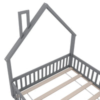Kinderbett in Kaminform mit Rausfallschutz 140x190 Lilla Kids