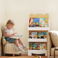 Kinderbücherregal im Bären-Design – 110 cm Lilla Kids