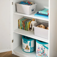 Kinderbücherregal in Schlossform mit Kreidetafel Lilla Kids