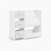 Kinderbücherregal mit Aufbewahrungsboxen für Spielzeug Lilla Kids