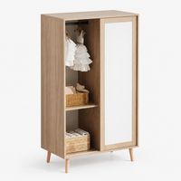 Kinderkleiderschrank mit Schiebetüren Lilla Kids