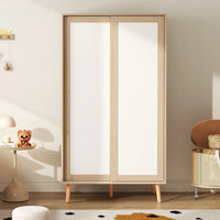 Kinderkleiderschrank mit Schiebetüren Lilla Kids
