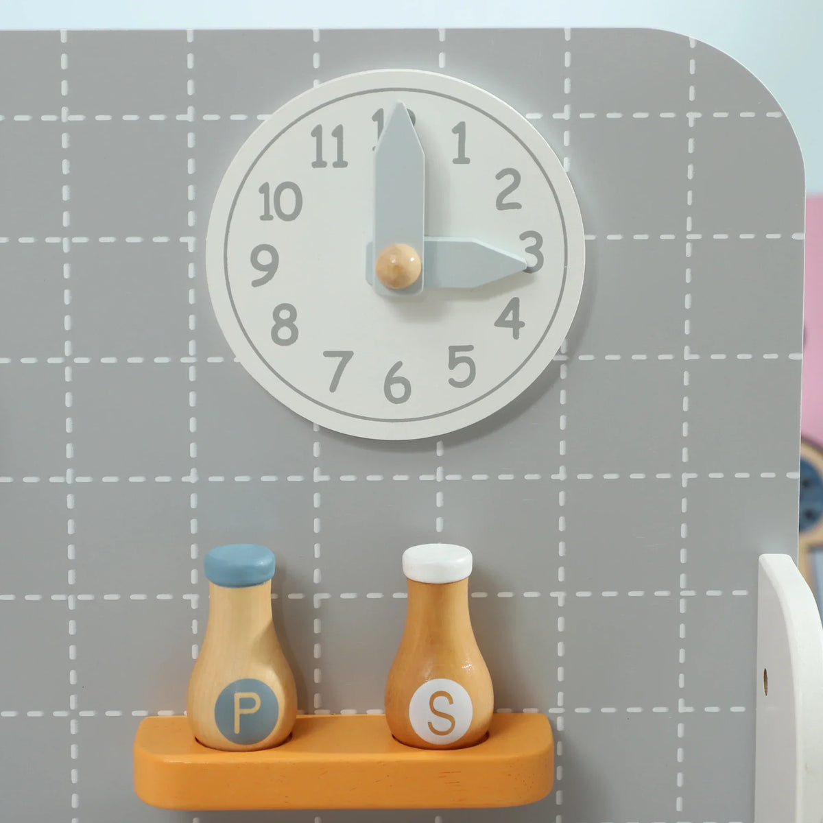 Kinderküche aus Holz mit Backofen und Spüle Lilla Kids