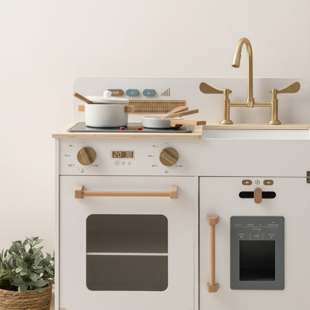 Kinderküche mit integriertem Backofen und Eiswürfeln Lilla Kids