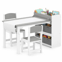 Kindertisch mit 2 Stühlen und Schublade Lilla Kids