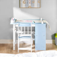 Kindertisch mit Stuhl zum Selbstgestalten (DIY) Lilla Kids