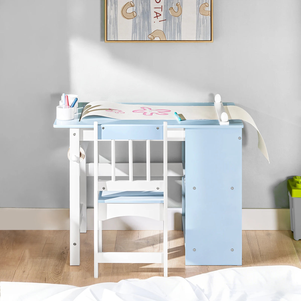 Kindertisch mit Stuhl zum Selbstgestalten (DIY) Lilla Kids