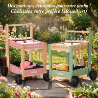 Matschküche für Kinder mit Gartenwerkzeug Lilla Kids