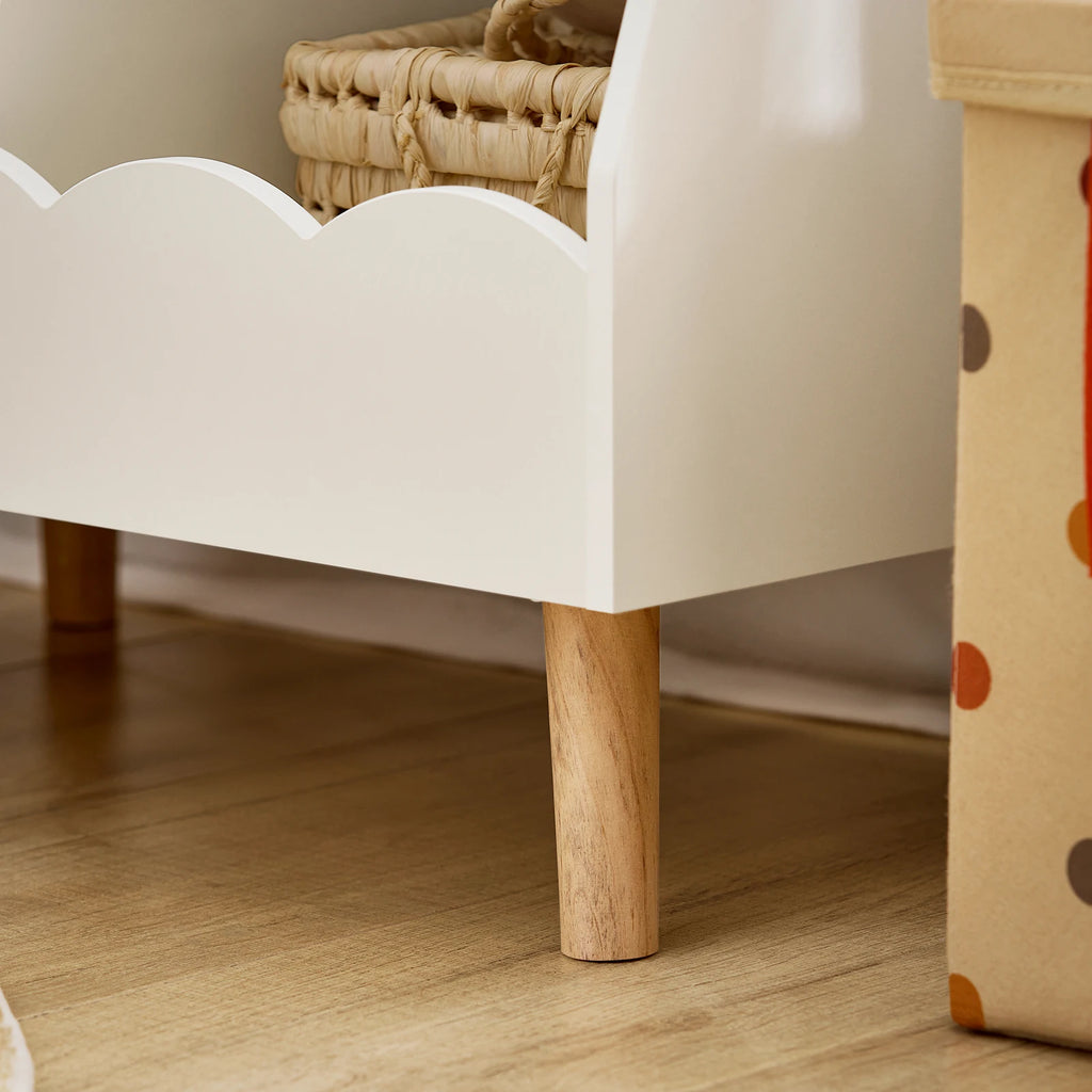 Montessori-Kinderbücherregal mit 3 Fächern, 61 x 71 cm Lilla Kids