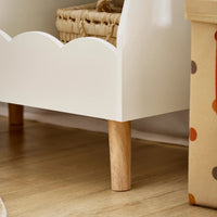 Montessori-Kinderbücherregal mit 3 Fächern, 61 x 71 cm Lilla Kids