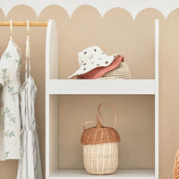 Offener Kinderkleiderschrank aus Holz Lilla Kids
