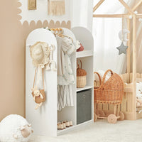 Offener Kinderkleiderschrank aus Holz Lilla Kids