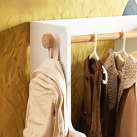 Offener Kinderkleiderschrank mit Boxen in Weiß Lilla Kids