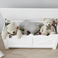 Spielzeugkiste aus Holz mit Stauraum Lilla Kids