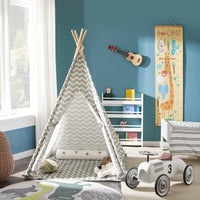 Tipi-Spielzelt für Kinder mit Tür und Fenster Lilla Kids