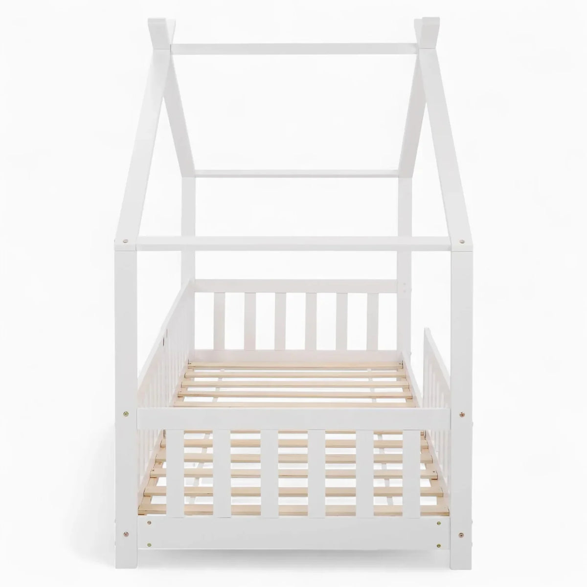 Weißes Kinder-Hausbett aus Holz Lilla Kids