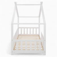 Weißes Kinder-Hausbett aus Holz Lilla Kids